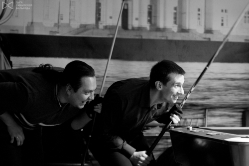 На турнире царила веселая, непринужденная атмосфера. Андрей Прирез и Артур Бугулиев из команды РИРВ тому подтверждение